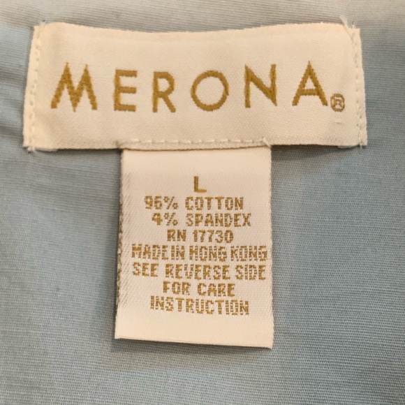 Merona Dusty Aqua Sleeveless Boxy Round Neck Top - Picture 5 of 5
